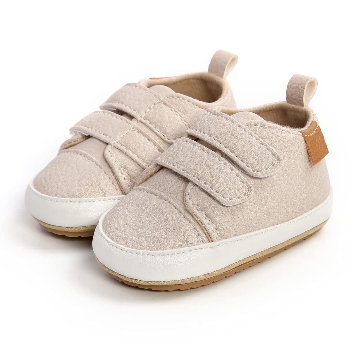 RVROVIC Baby Boys Girls Sneakers Anti-Slip Oxford Loafer Flats Infant Toddler PU Leather Soft Sole Baby Shoes — view 5