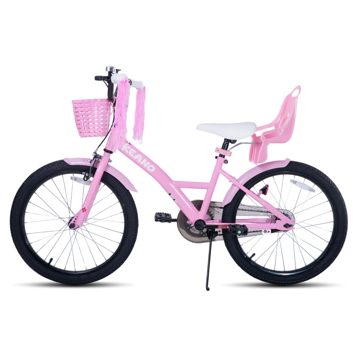 JOYSTAR Bicicleta infantil Zinnia de 14/16/20 pulgadas para niñas de 2 a 11 años, bicicleta para niña con ruedas estabilizadoras, pancarta y serpentinas