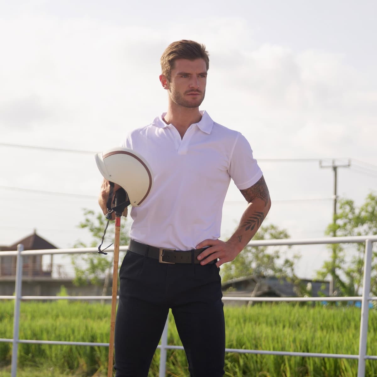Gaiatiger Paquete de 3 Polos para Hombre, Absorbe la Humedad, Dry fit, atlético, de Manga Corta, para Golf — view 2