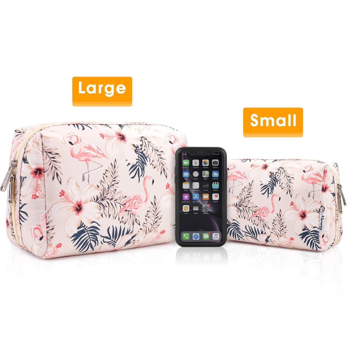 Narwey Neceser Maquillaje Mujer, Neceser Viaje Grande Bolsa de Maquillaje Organizador, Makeup Bag Bolsa de Aseo para Mujeres Niñas — view 6