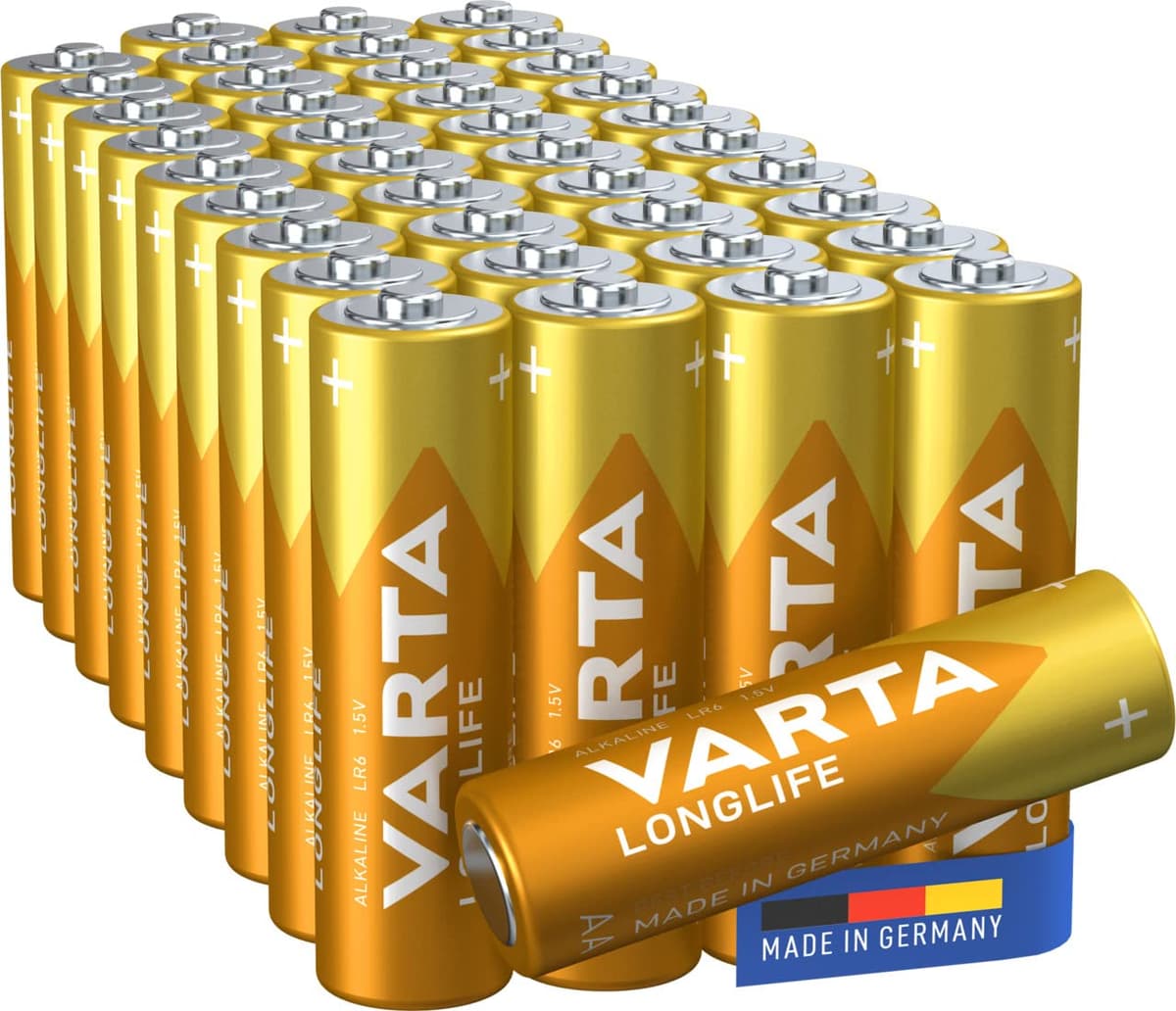 Varta Pila Longlife Power AAA Micro LR03 (paquete de 10 unidades), pila alcalina - «Made in Germany» - Adecuado para juguetes, linternas, mandos y otros aparatos que funcionan con pilas — view 12