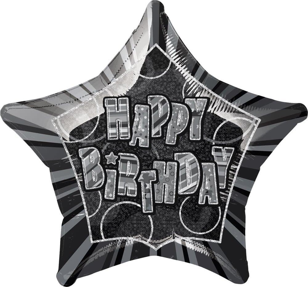 Unique Party 92068 - 9ft Foil Glitz Pink Happy 80th Birthday Banner — view 220