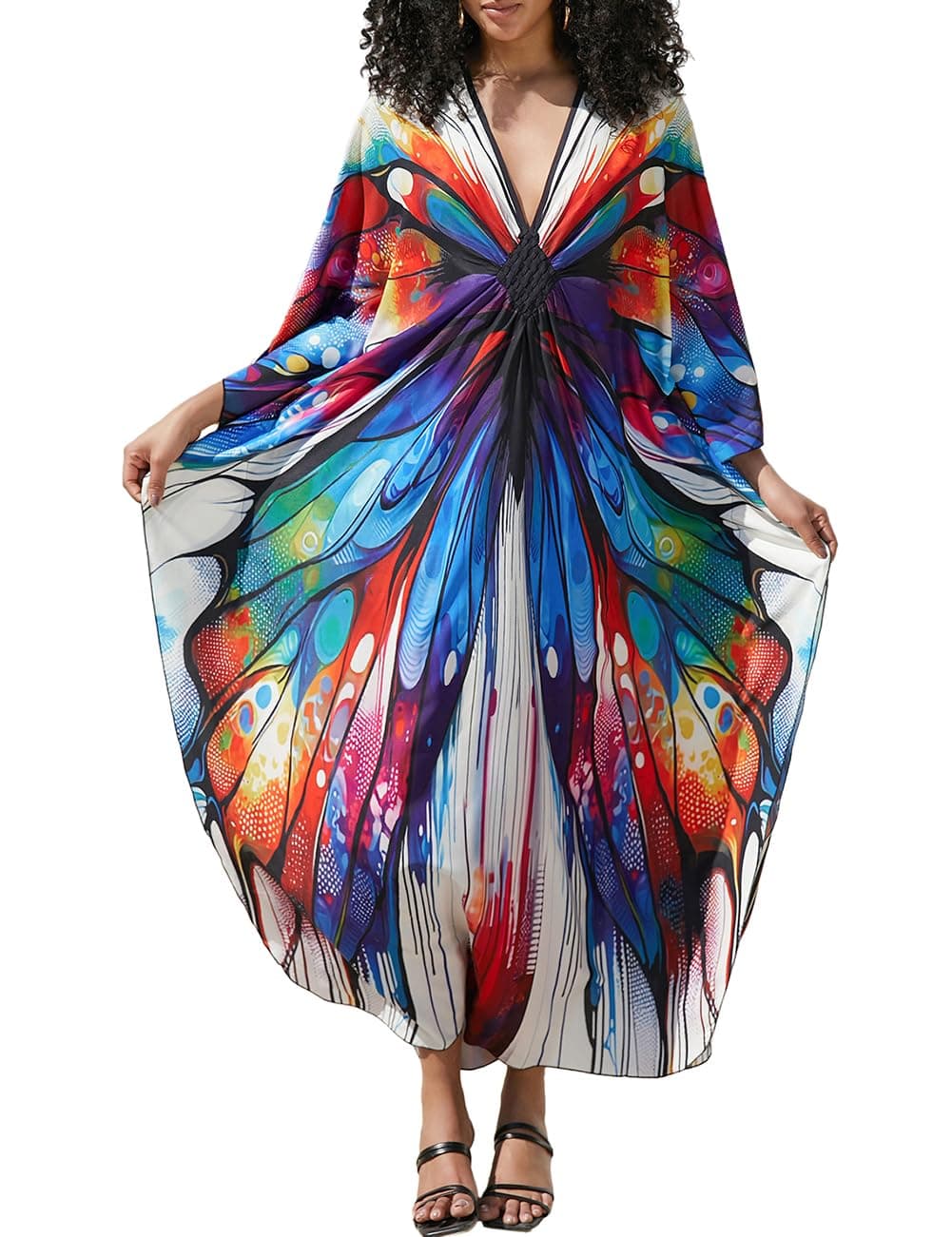 Bsubseach Bikini Bohemio para Mujer para bañador Kimono cárdigan — view 25