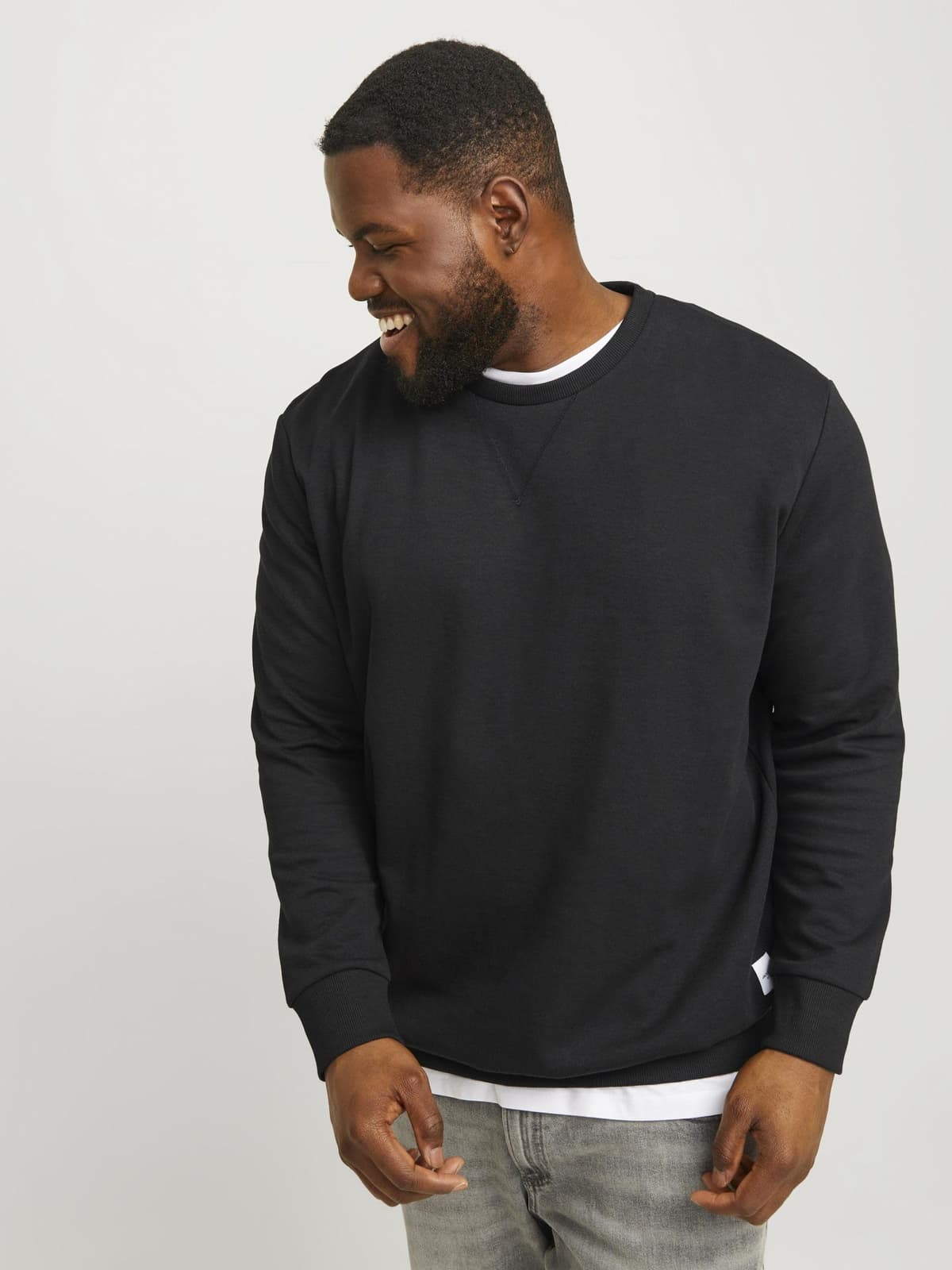 JACK & JONES Jjebasic Sweat Crew Neck Noos Sudadera para Hombre — view 7