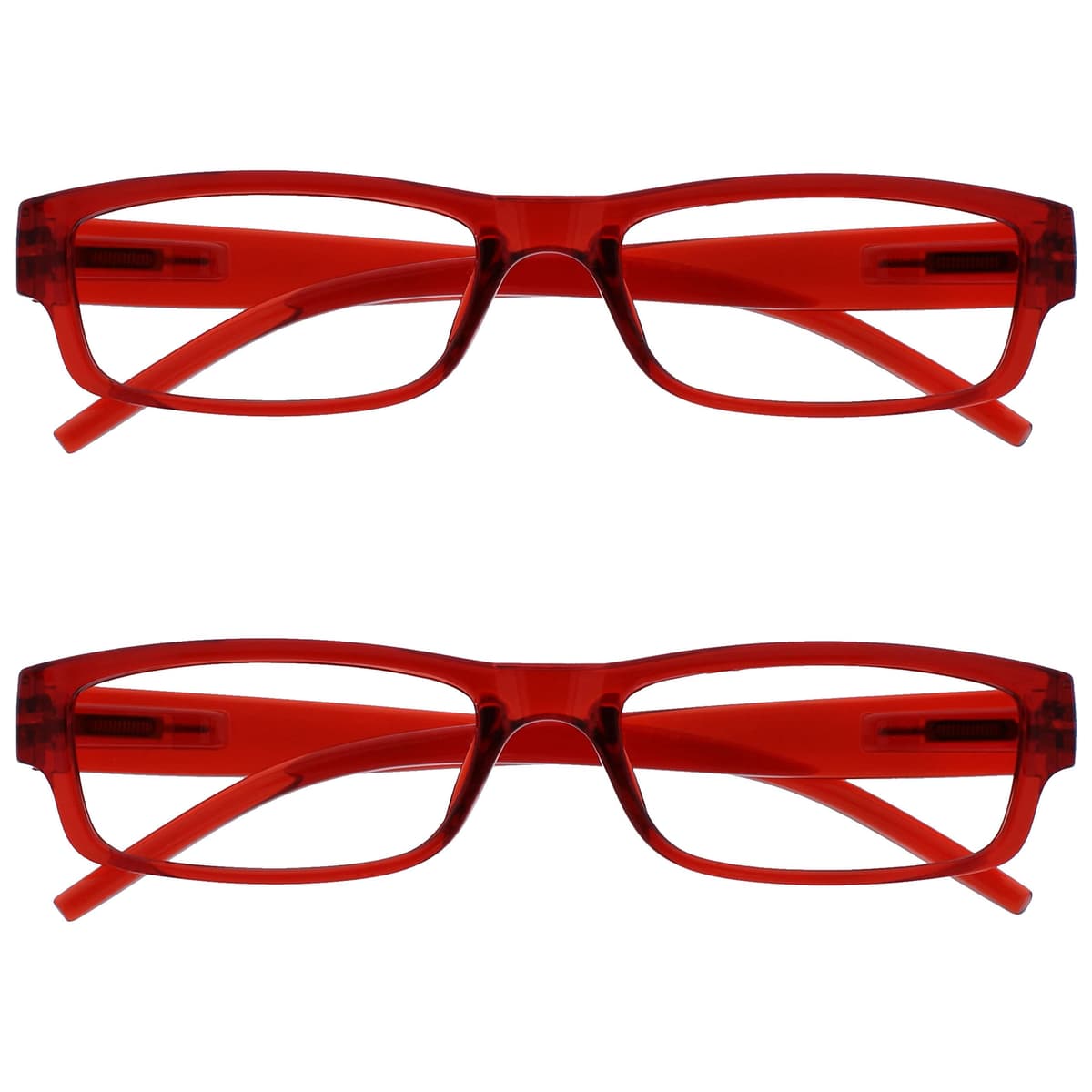 OPULIZE Ace Gafas De Lectura Negro Ligero Cómodo Lectores Valor Pack 2 Hombres Mujeres RR32-1 +1,50 — view 9