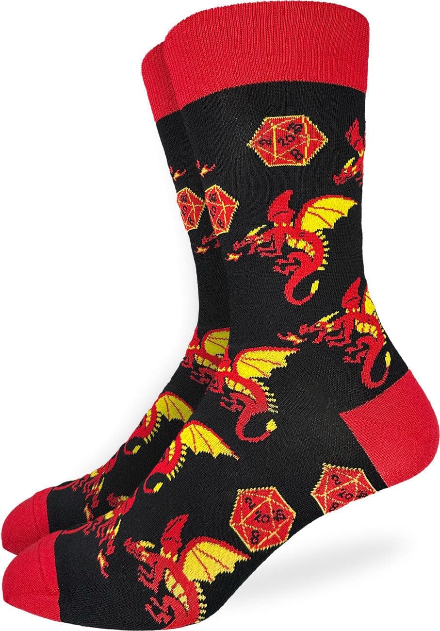 Good Luck Sock Women's Floral Dinosaurs Socks, Shoe Size 5-9 — view 204