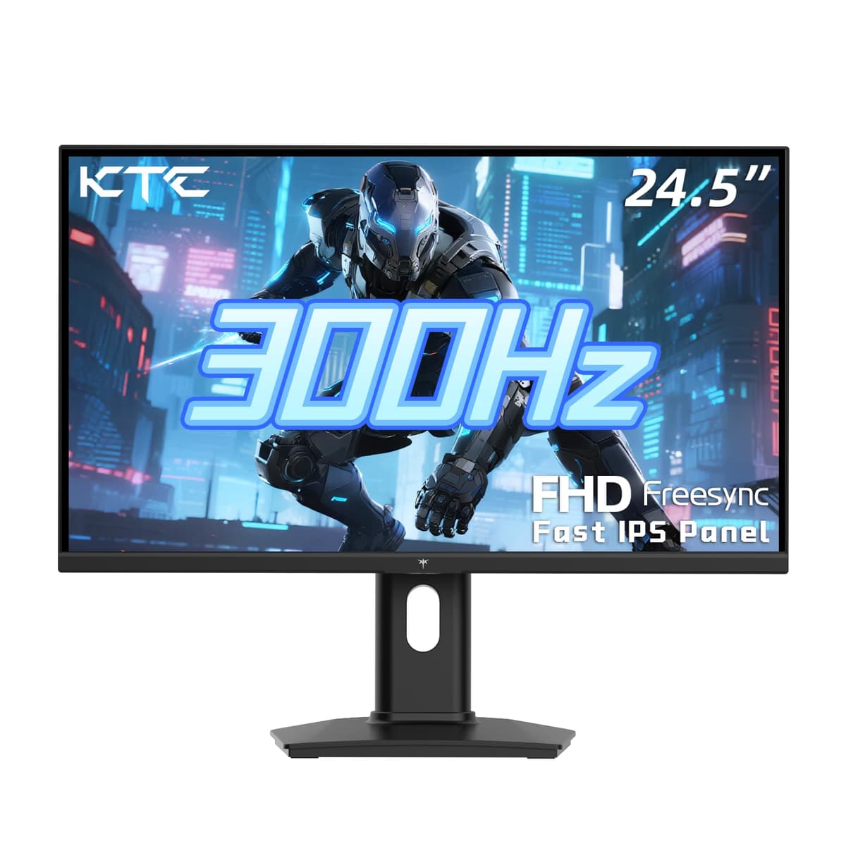 KTC 32 Inch Curved Gaming Monitor, Full HD 1080P@240Hz Monitor, VA 1500R, 1ms, Adaptive Sync, HDR10, HDMI 2.0 / DP1.4, 125% sRGB, VESA, Compatible with Desktop, Laptop, PS5, Xbox, Switch and More — view 9