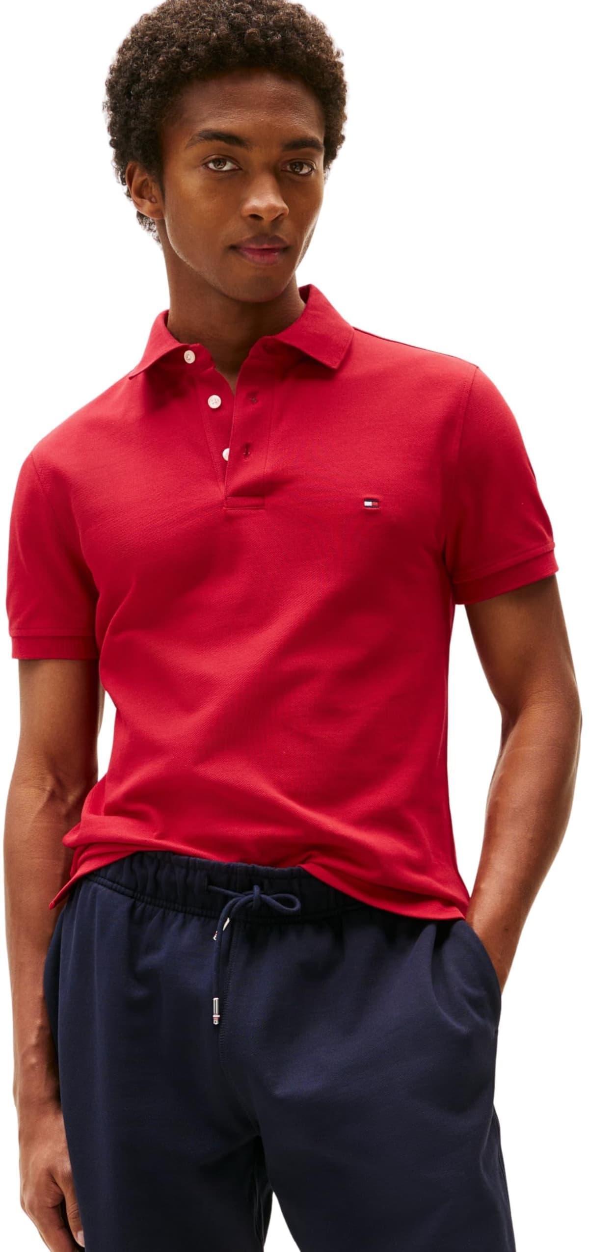 Tommy Hilfiger Polo de manga corta Hombre 1985 Slim Fit — view 73