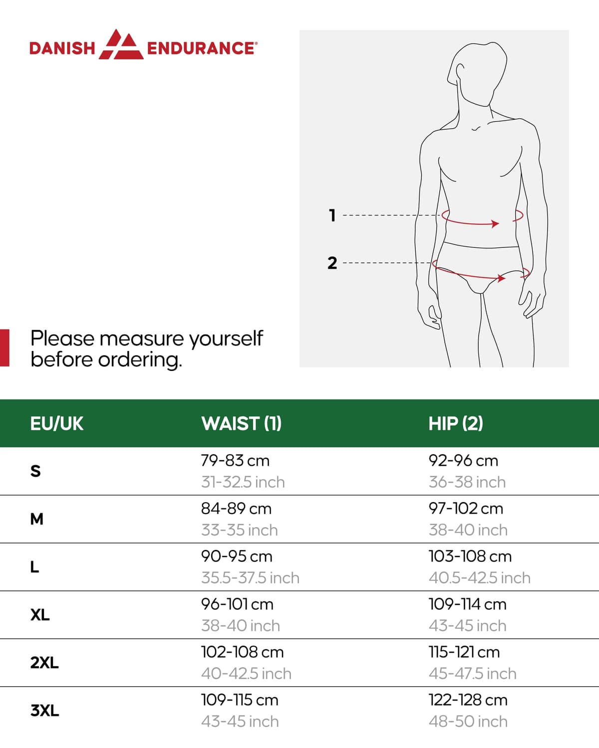 DANISH ENDURANCE Calzoncillos tipo bóxer de rendimiento para hombre (paquete de 6) – Absorbe la humedad, comodidad de secado rápido con ajuste extralargo — view 6