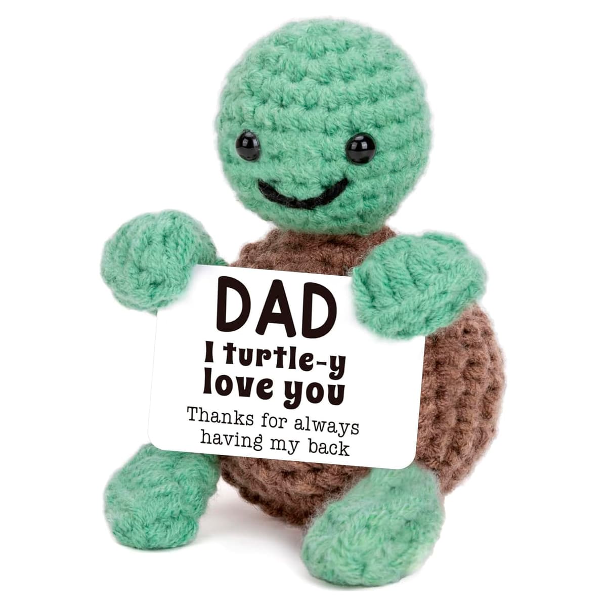 Crochet Alien Plush with Love Message – “You’re the Best Thing I’ve Ever Found on Earth” – Handmade Valentine’s Day Gift for Girlfriend, Boyfriend, Wife or Husband – Cute — view 7