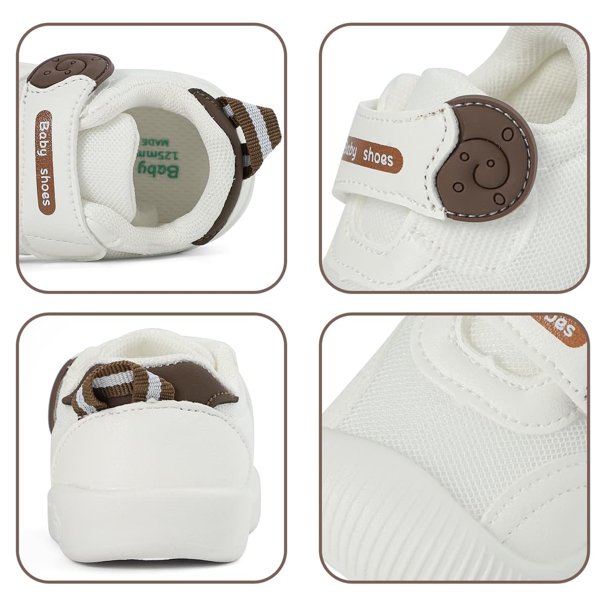 MK MATT KEELY Zapatos Bebé Niño Niña Verano Primeros Pasos Zapatillas Malla Transpirable Ligero con Suela Suave Antideslizante — view 5
