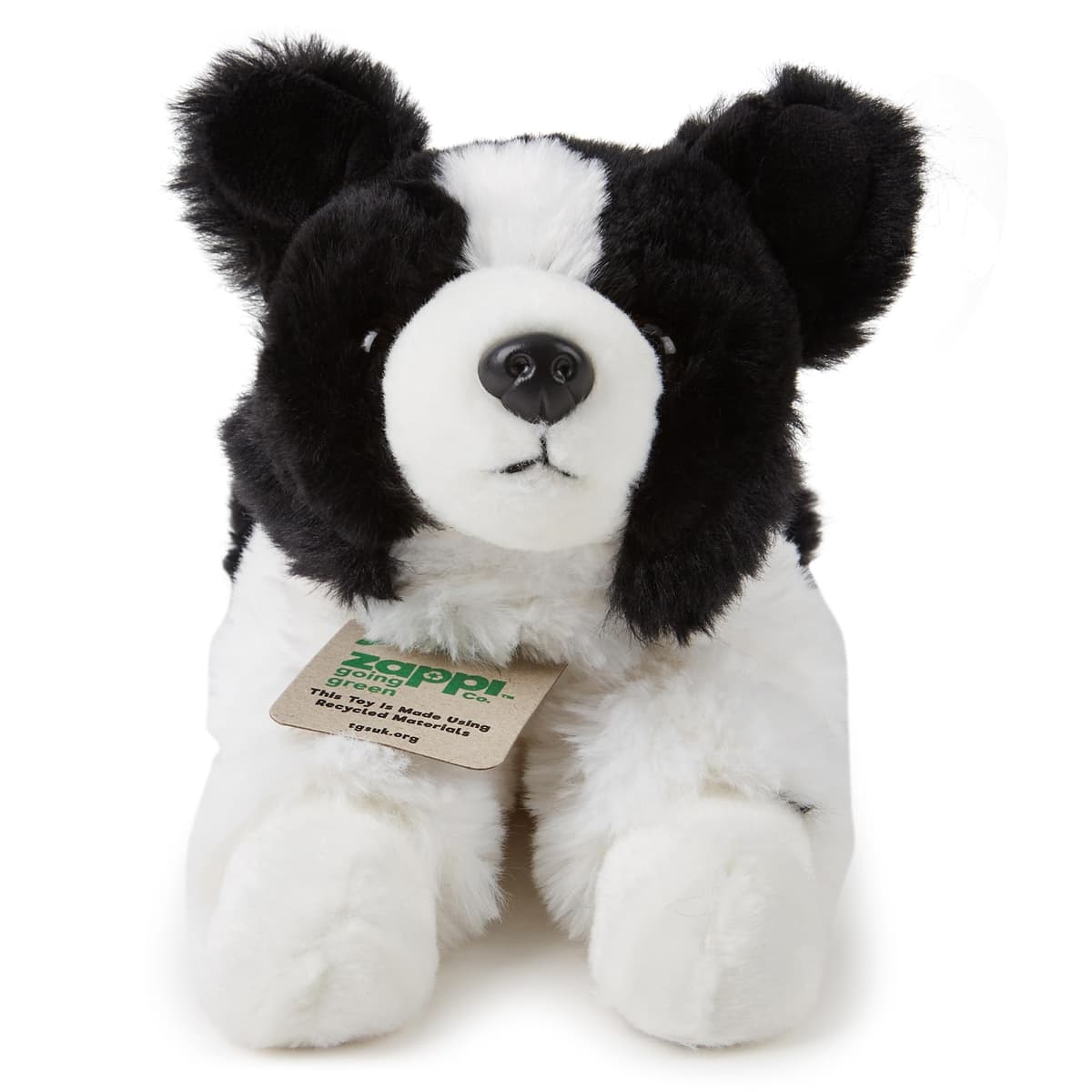 Zappi Co Border Collie de Peluche (30 cm) - Adorable Perro Pastor, Suave, Ecológico, Mejor Amigo Infantil para Confort y Juego, 100% Reciclado — view 5