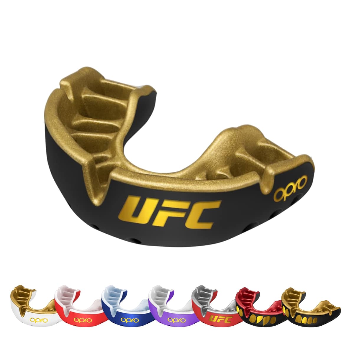 OPRO Protector Bucal Nivel Oro – Ajuste Premium para Adultos y Niños – Bucal para Boxeo, MMA, BJJ, Rugby y Hockey – Moldeo Fácil – con Garantía Dental Incluida