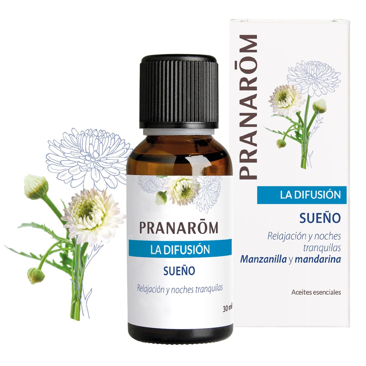 PRANAROM - Zen - Difusión - Aceites Esenciales 100% Puros, Naturales y Bio - Mezcla Que Favorece la Relajación y la Tranquilidad - Cítricos Calmantes y Cedro Mistico - Difusión Atmosférica - 30ml — view 5