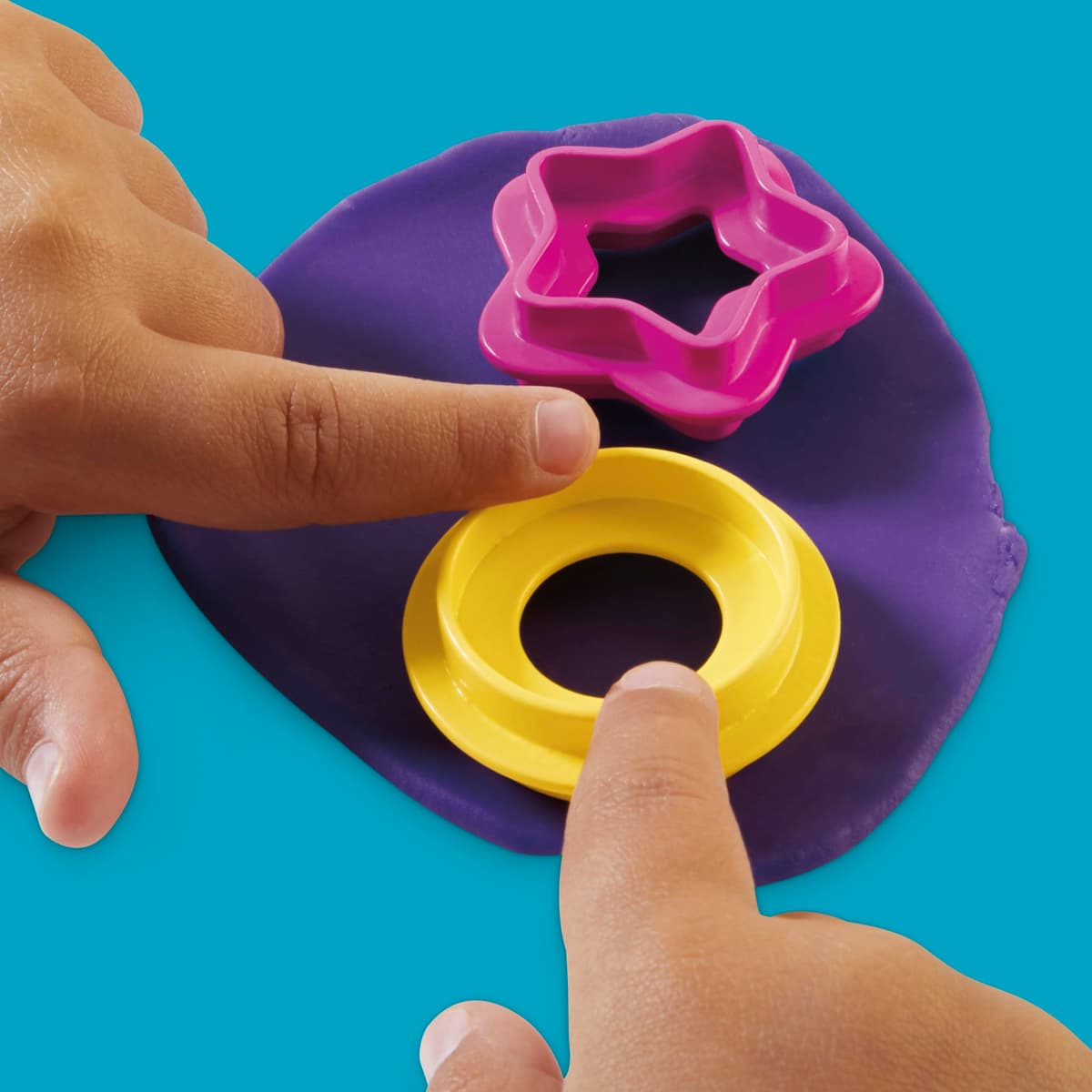 Play-Doh Hasbro, Dinosaurio, Formas y Colores, Juguetes de Arte y Manualidades, Materiales Artísticos para Niños y Niñas de 2 Años o Más, 6 Botes, Plastilina de Colores, Creatividad, Regalo — view 9