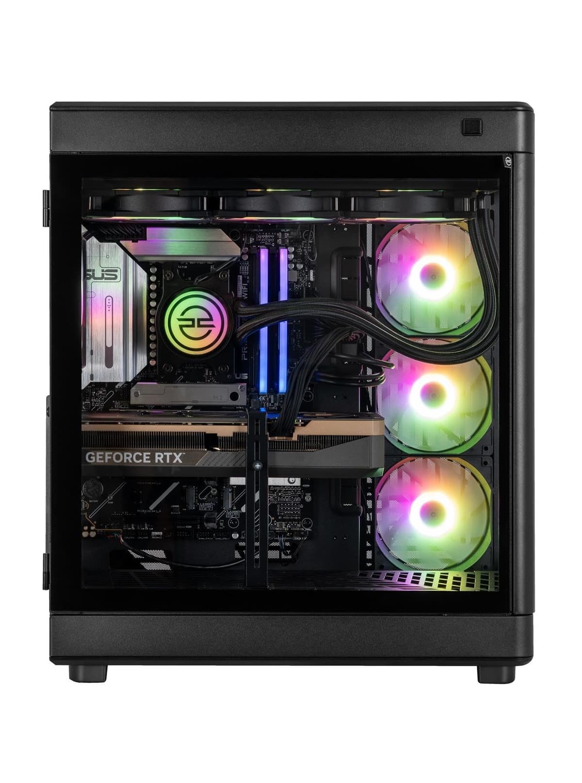 PCSpecialist Master PC Gaming - AMD Ryzen 9 7900X3D 5,60 GHz 12-Core, 32 GB DDR5 RAM, 16 GB GEFORCE RTX 4080, 1TB M.2 SSD + 2TB HDD, Windows 11 — view 3