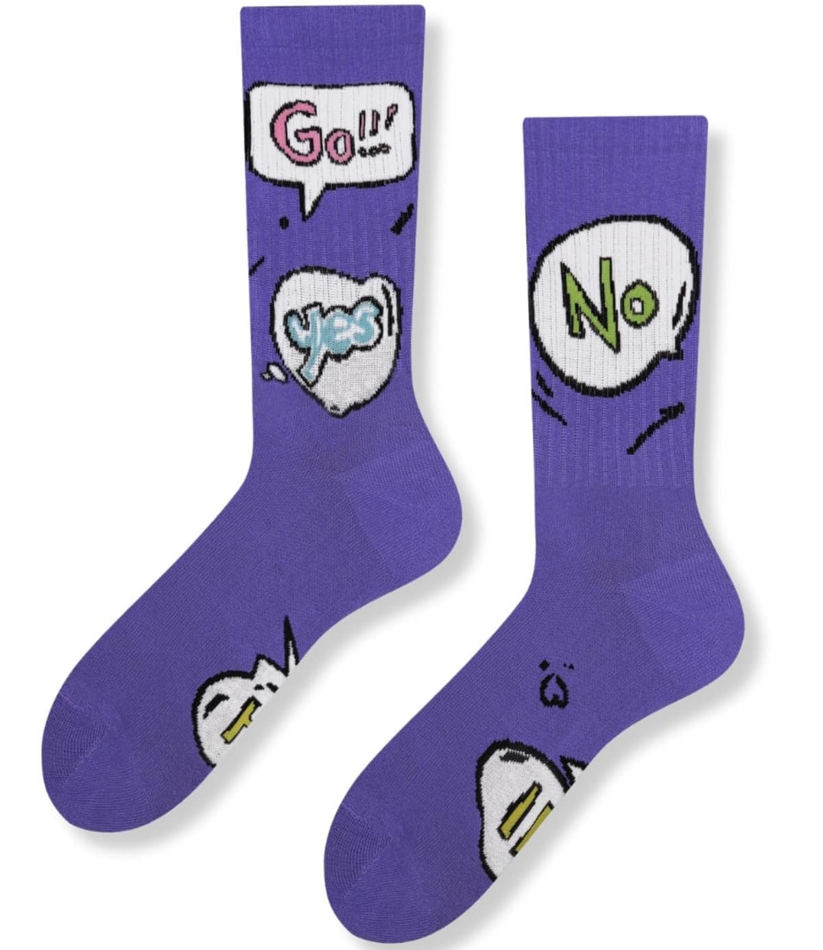 Todo Calcetines Divertidos Hombre y Mujer, Calcetines Fantasia con Motivo, de Colores — view 69