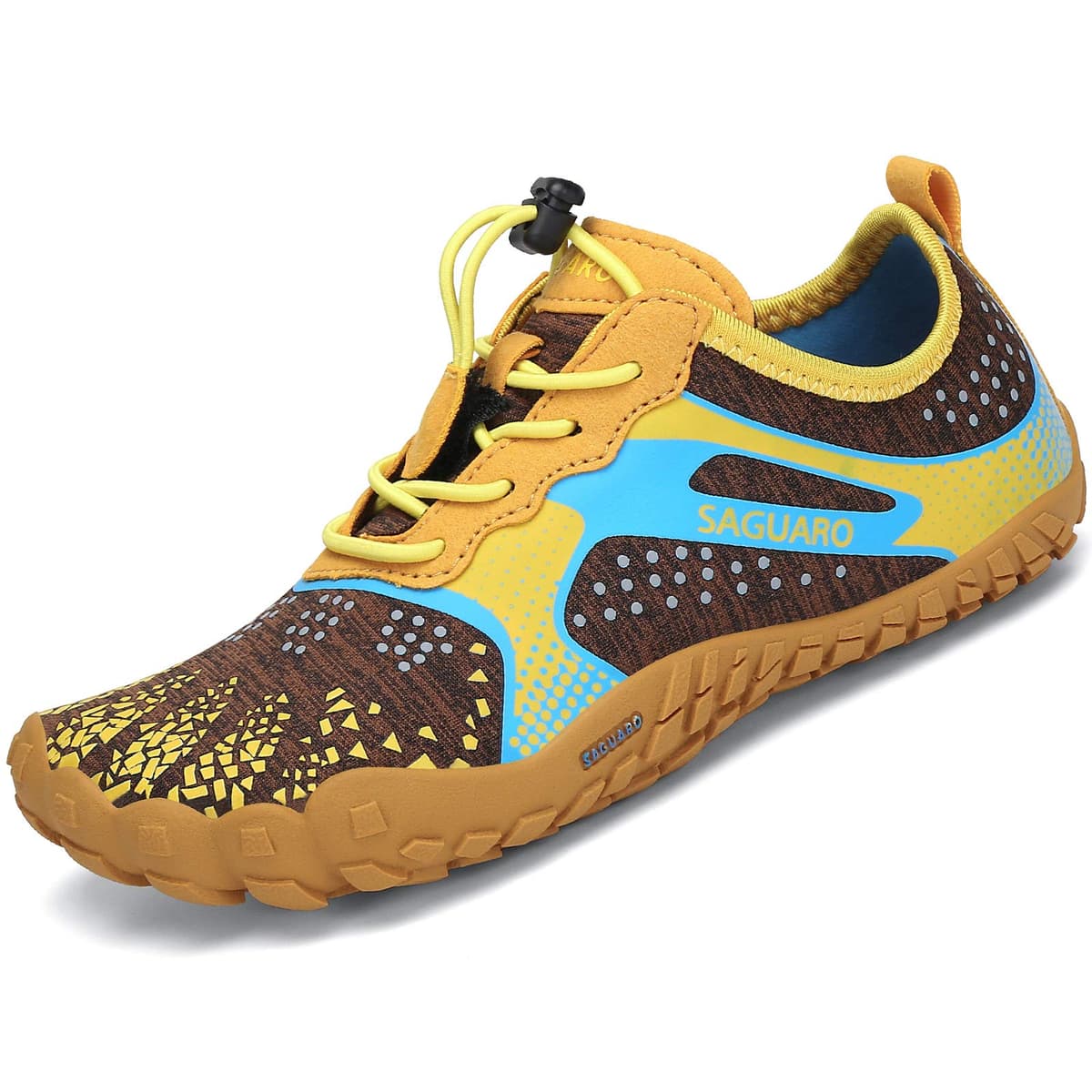 SAGUARO Niños Calzado Descalzos Zapatillas de Trail Niñas Transpirables Minimalistas Zapatillas de Deporte, 24-36 EU — view 10