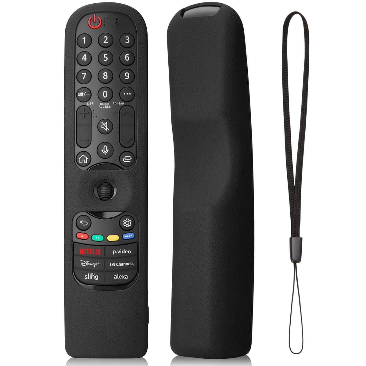 Mando Universal de Reemplazo para LG Smart TV, Control Remoto Infrarrojo Mejorado con Botones de Acceso Rápido para Netflix, Disney+ y Rakuten TV — view 12