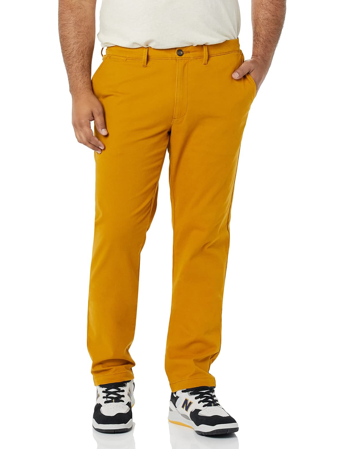 Amazon Essentials Pantalones Informales de Estilo Chino, Elásticos y de Corte Clásico Hombre — view 23