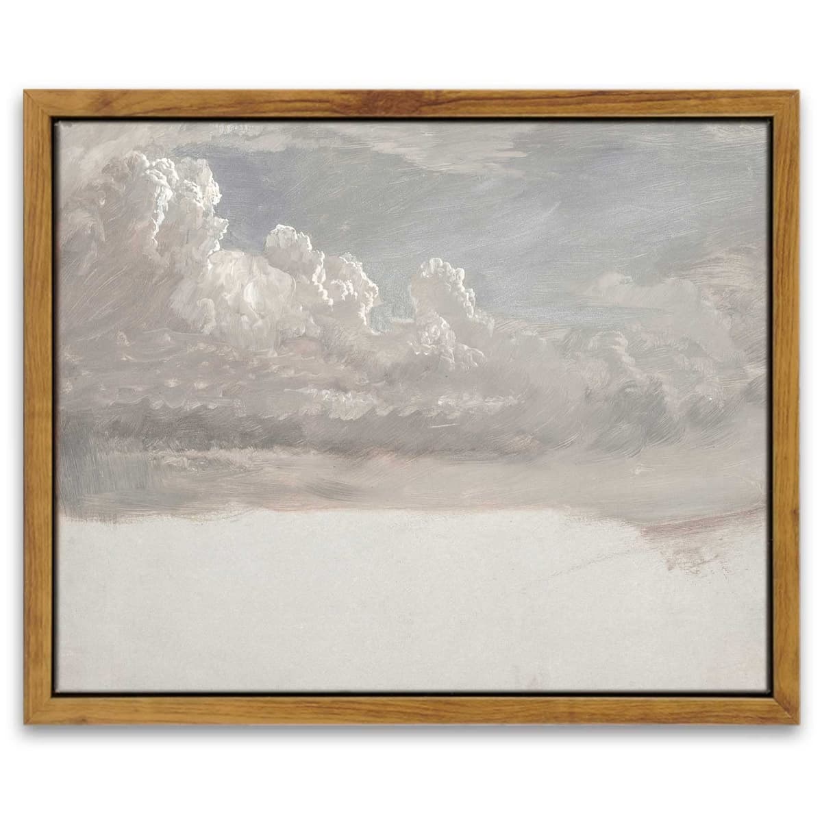 InSimSea Framed Canvas Wall Art, Meadow with Flowers Painting, Landscape for Living Room, Bedroom, Home, Bathroom Decor, 8x10 — view 10