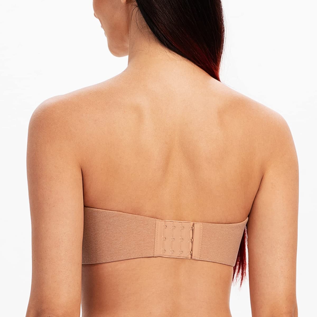 MELENECA - Sujetador con Aros sin Relleno Reductor sin Tirantes Bandeau para Mujer — view 2