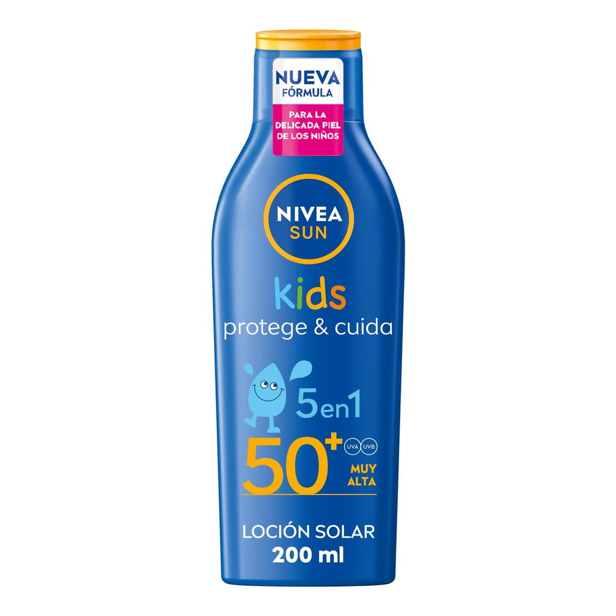 NIVEA SUN Protege & Cuida Kids - Spray FP50+ - Protector Solar Infantil - Protección UVA/UVB Alta - Resistente al Agua - Hidratación Profunda - Aplicación Sencilla - Piel Sensible Para Niños - 250 ml — view 9