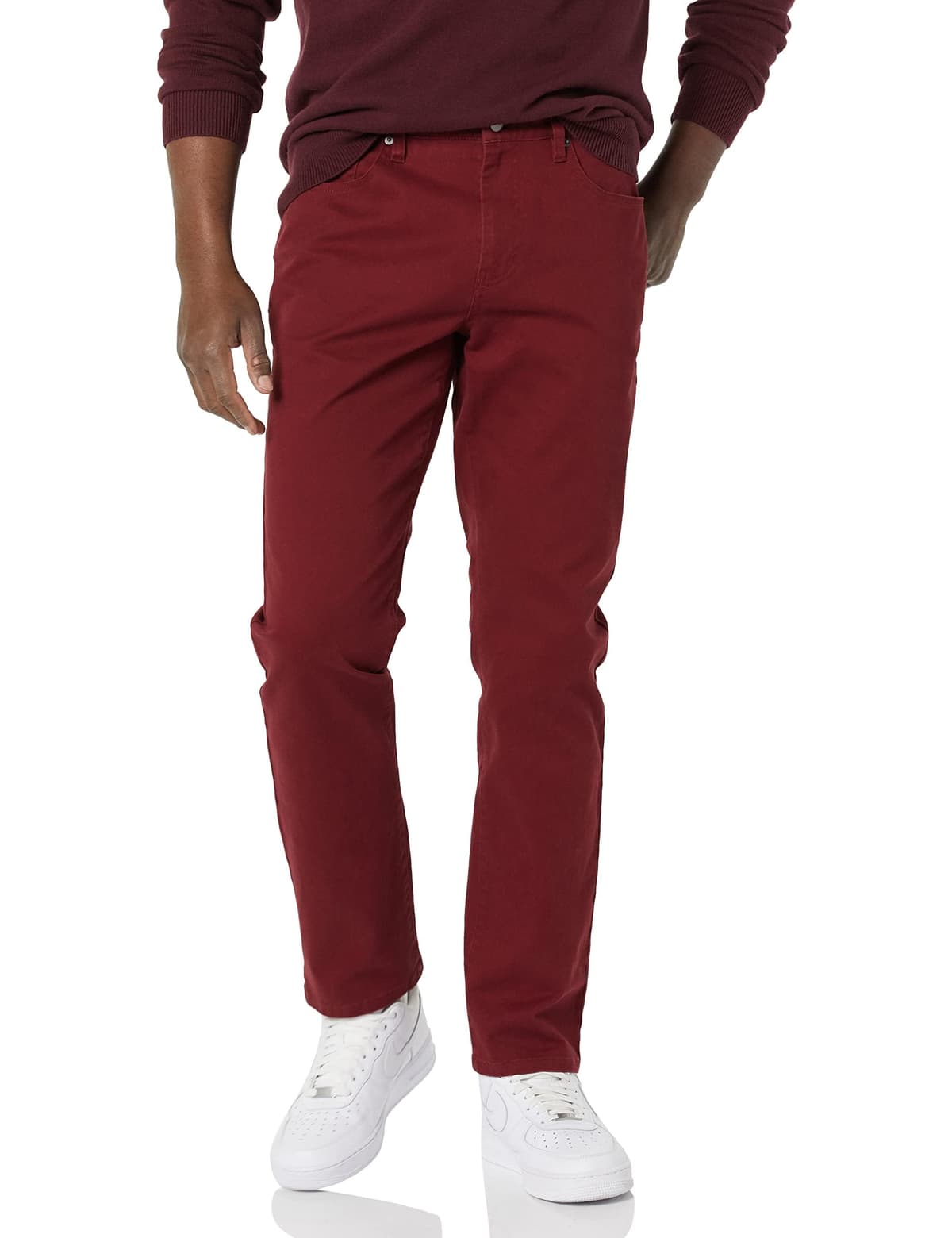 Amazon Essentials Men's Athletic-Fit 5-Pocket Stretch Twill Trouser (Available in Big & Tall) — view 9