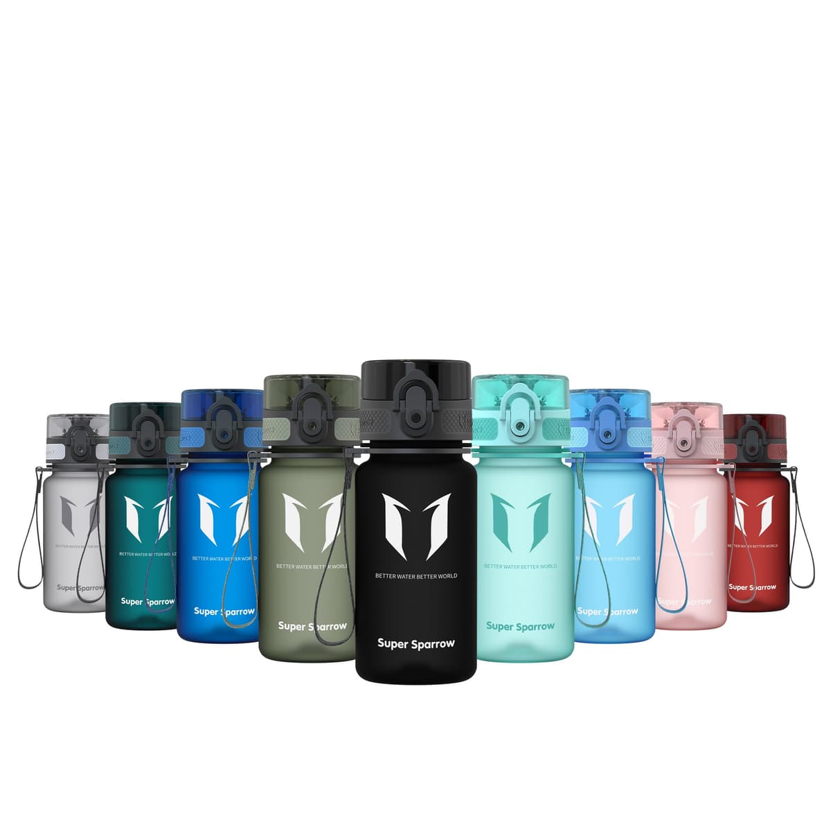 Super Sparrow Botella de Agua Deportiva -350ml & 500ml & 750ml & 1000ml - Sin BPA — view 49