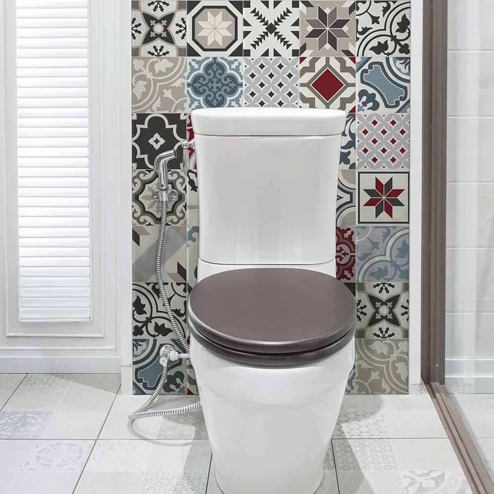 RE-COVERTILES - Pegatinas Azulejos Cocina y Baño Stickers de PVC Impermeables Antiarañazos Decoración de Pared Baldosas Peel and Stick - Modelo 24 Pzas 10x10 cm PS00179 Made in Italy — view 14