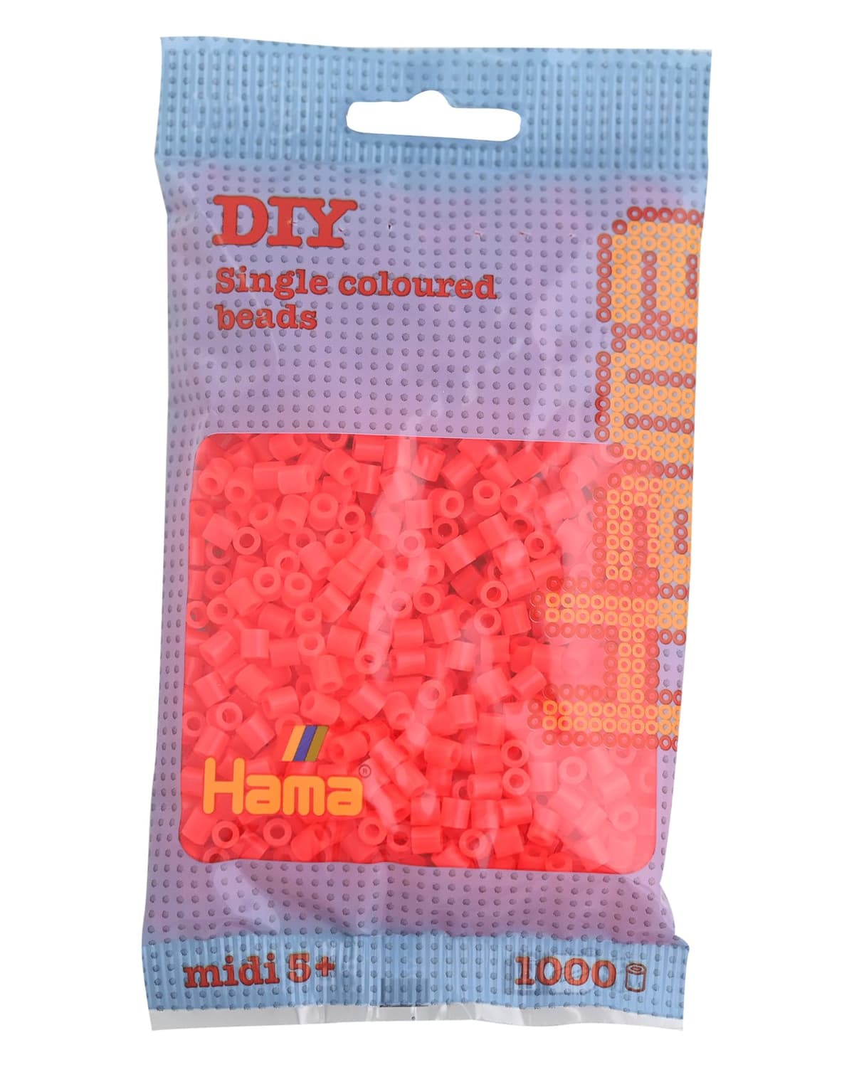 HAMA Bolsa de perlas | Aprox. 1000 cuentas midi fusibles para manualidades y mosaicos | Perlas de fusión para niños creativos 5+ | Juego de arte y decoración | Beige — view 53