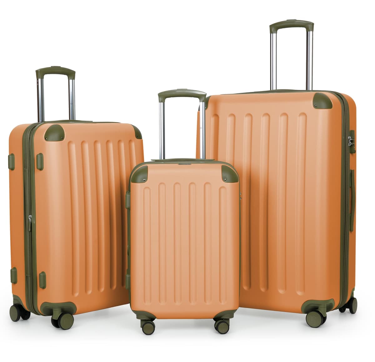 HAUPTSTADTKOFFER - Spree - Equipaje de Mano, Maleta rígida, Trolley expandible, 4 Ruedas Dobles, TSA, 55 cm, 42 litros, Blanco — view 115