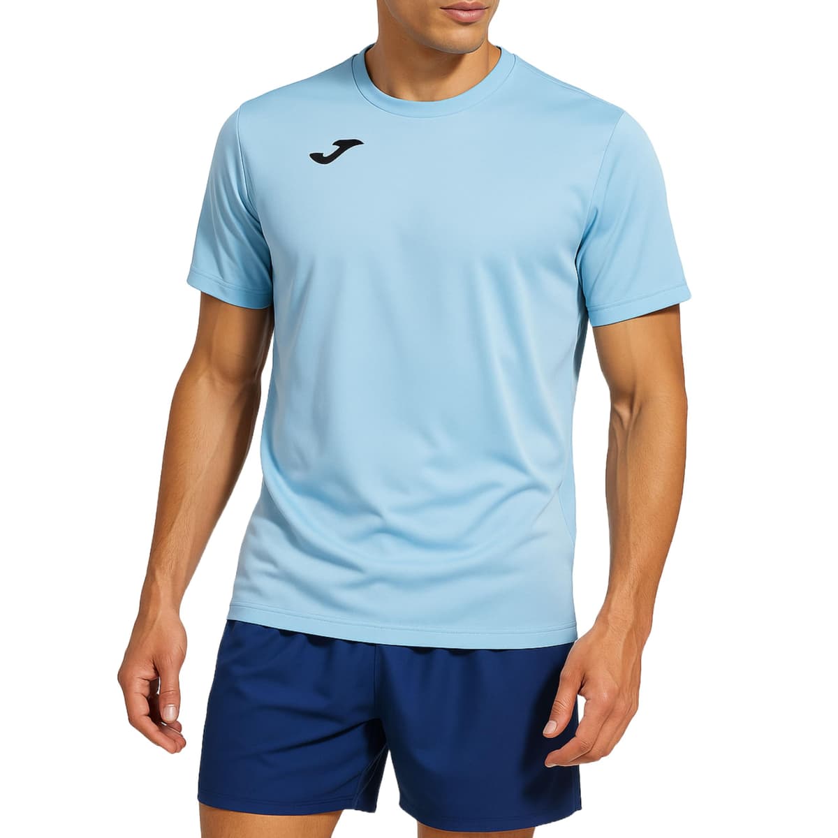 Joma - Camiseta Deportiva Manga Corta Hombre , 6XS - 3XL - Transpirable y Secado Rápido, Ideal para Running y Gym - Combi