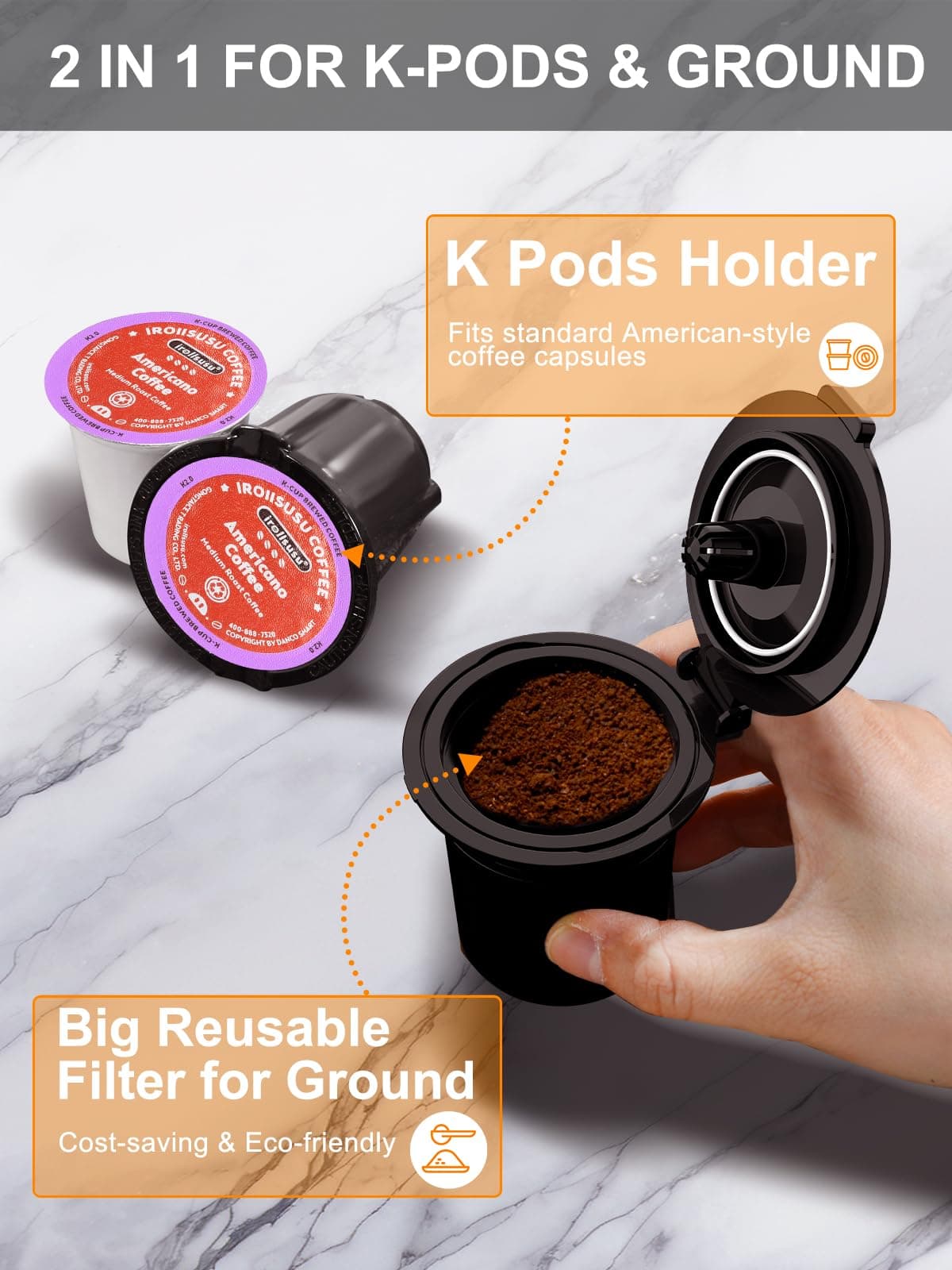Karosie Single Serve Coffee Maker — view 3