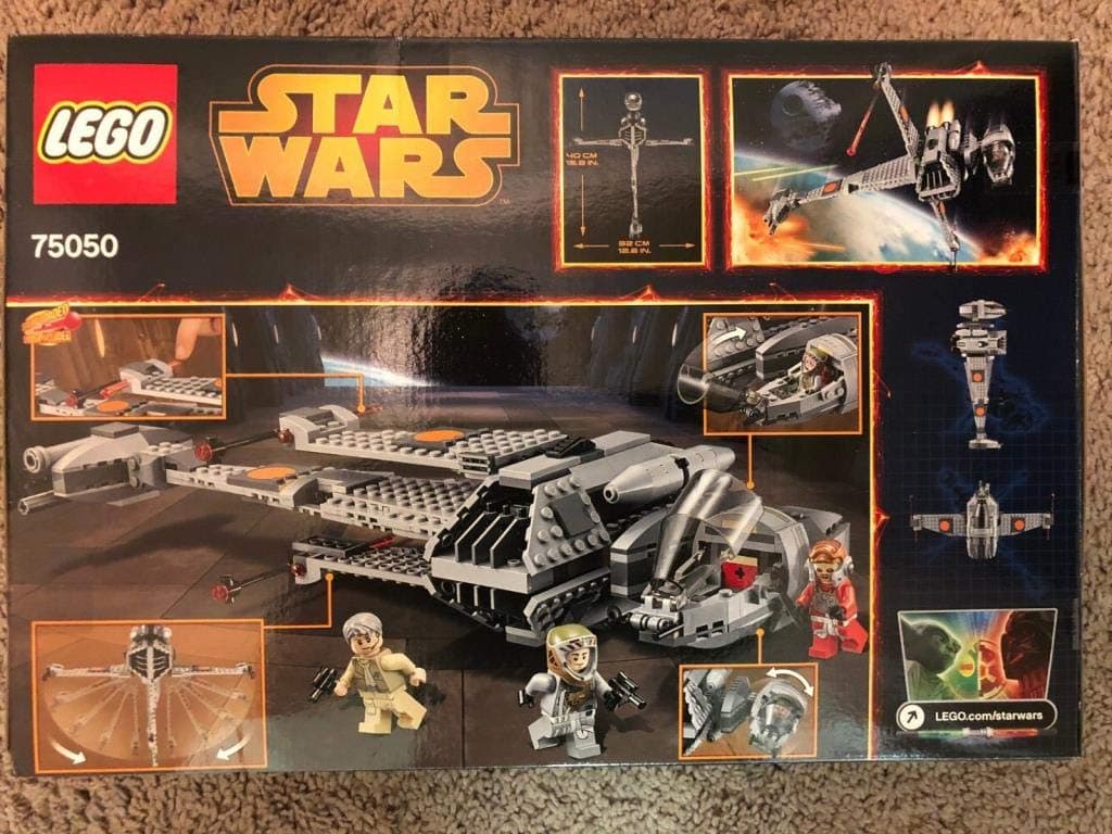 LEGO Star Wars - B-Wing, Juego de construcción (75050) — view 2