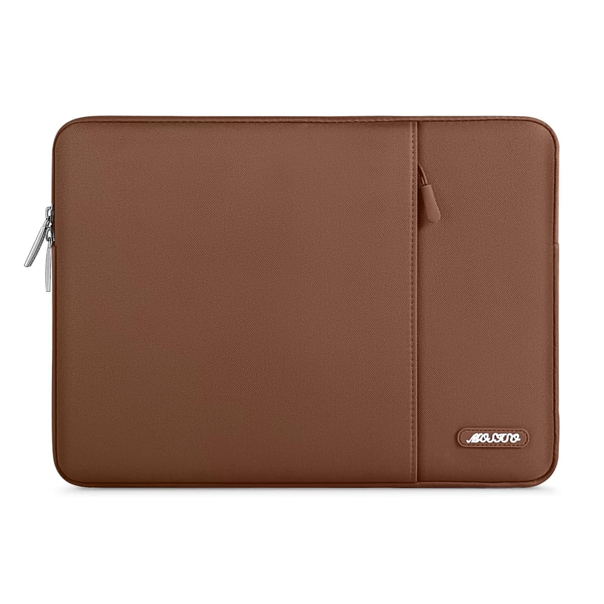MOSISO Laptop Case 13.3 inch, 13-13.3 inch Laptop Sleeve Compatible with MacBook Air/Pro 13/Pro 14 M5 M4 M3 M2 M1, HP Dell ASUS Lenovo,Polyester Vertical Computer Sleeve Bag with Pocket, Gray — view 43