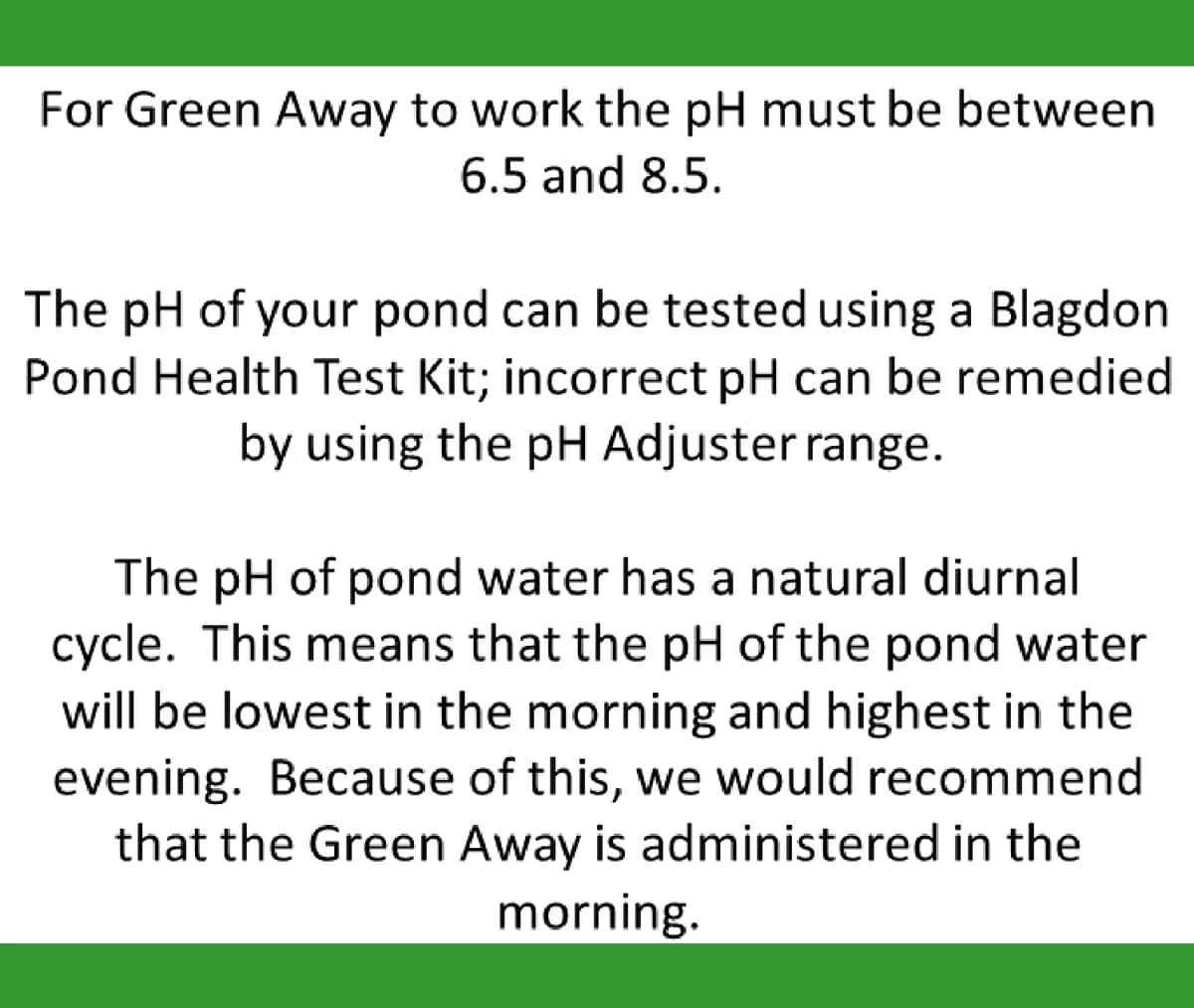 Blagdon Green Away Pond Water Treatment, Clears Green Water and Suspended Algae Particles, Natural, Plant Friendly, Safe for Fish, 500 ml, Treats 10,000 Litres of Water — view 4