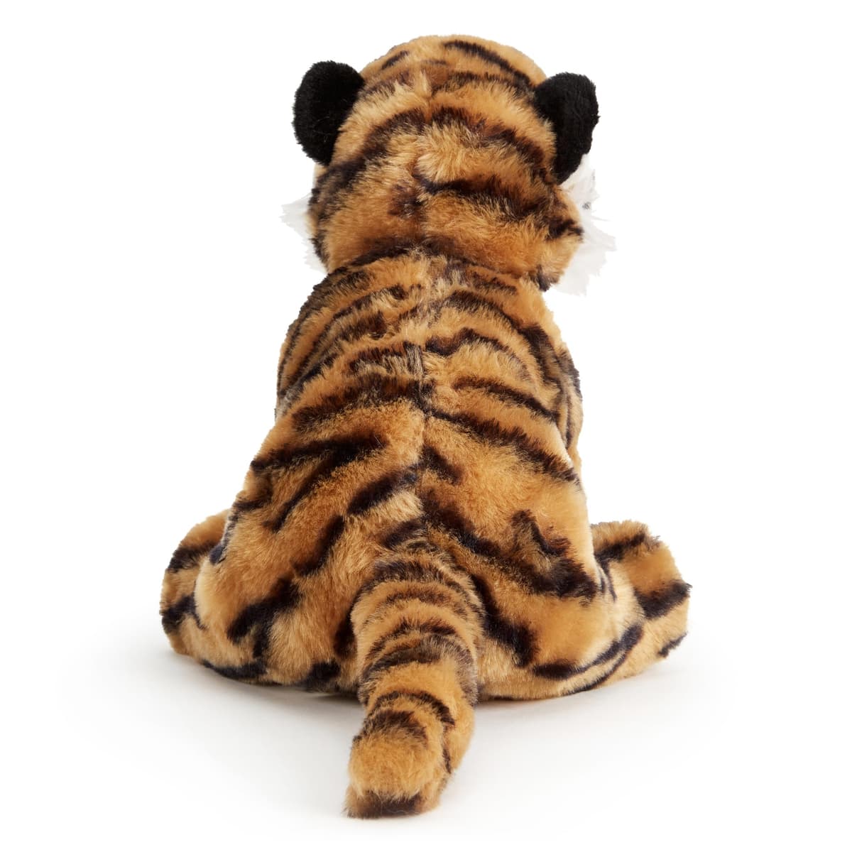 Zappi Co Mark the Tiger Plush Toy (22cm) Striped Jungle Cat - Soft, Cuddly, 100% Recycled - Majestic Feline Friend — view 5