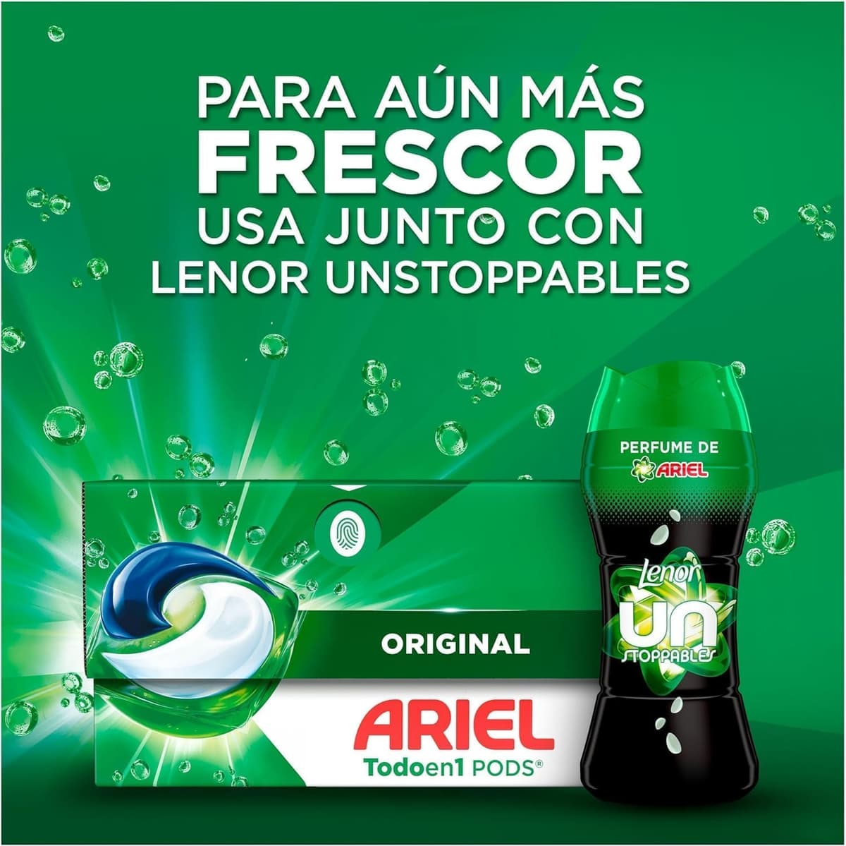Ariel PODs Todo en 1 Detergente en Cápsulas Original, Elimina Manchas y Olores en 1 Lavado, 72 Cápsulas — view 5