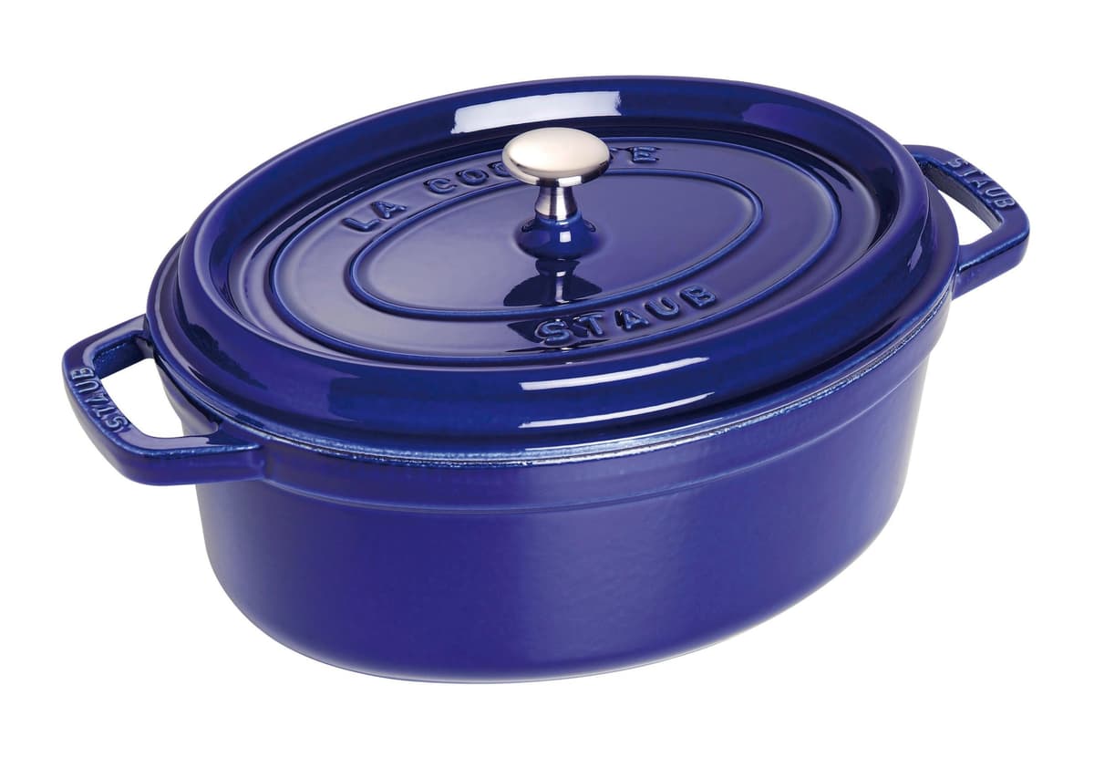 STAUB Cacerola/Cocotte de Hierro Fundido Ovalada, 17 cm, 1 L, Gris grafito — view 18