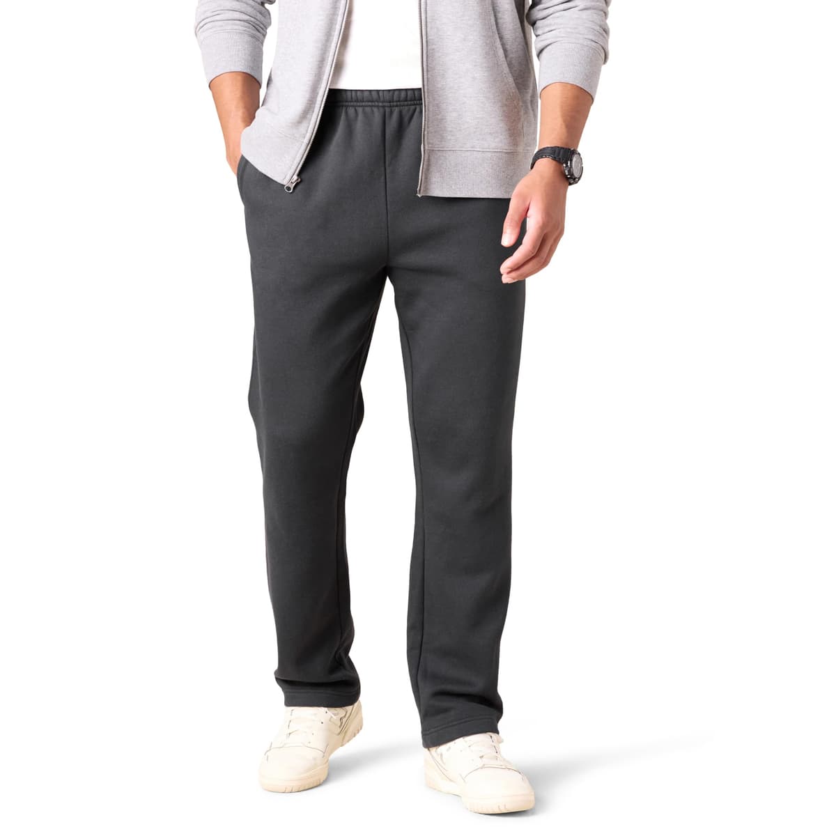 Amazon Essentials Pantalones Deportivos de Forro Polar con Parte Inferior Abierta (Disponibles en Tallas Grandes y Largos Especiales) Hombre — view 24