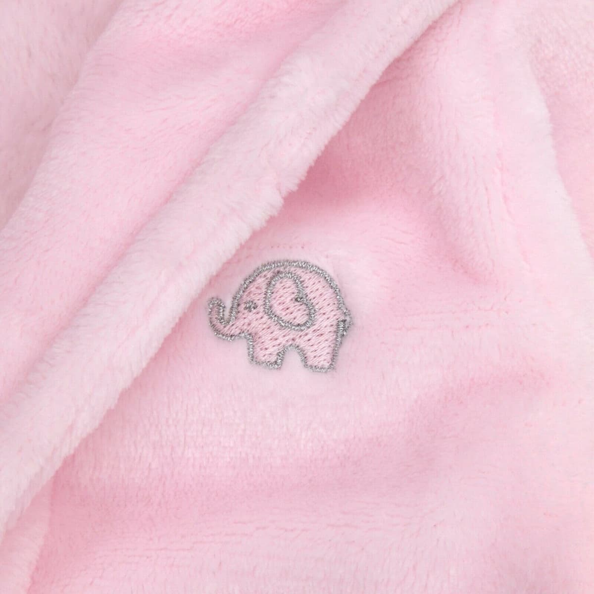 Baby Boys & Girls Unisex Dressing Gown (Ages 6-24 Months) Soft Plush Flannel Fleece Hooded Bath Robe — view 3