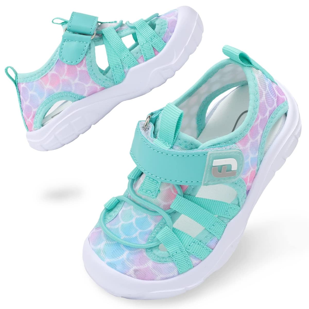 JOINFREE Toddler Boys Girls Water Shoes Breathable Qucik Dry Sport Beach Sandals Lightweight Barefoot Flexible — view 10