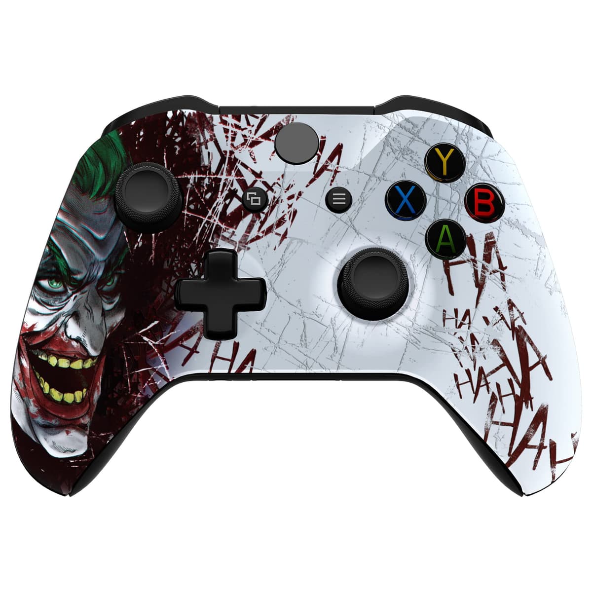 eXtremeRate Carcasa para Xbox One S X Accesorios Funda Delantera Protectora de la Placa Frontal Cubierta Antideslizante para Xbox One X S Control-Model 1708 (Origen del Caos) — view 9
