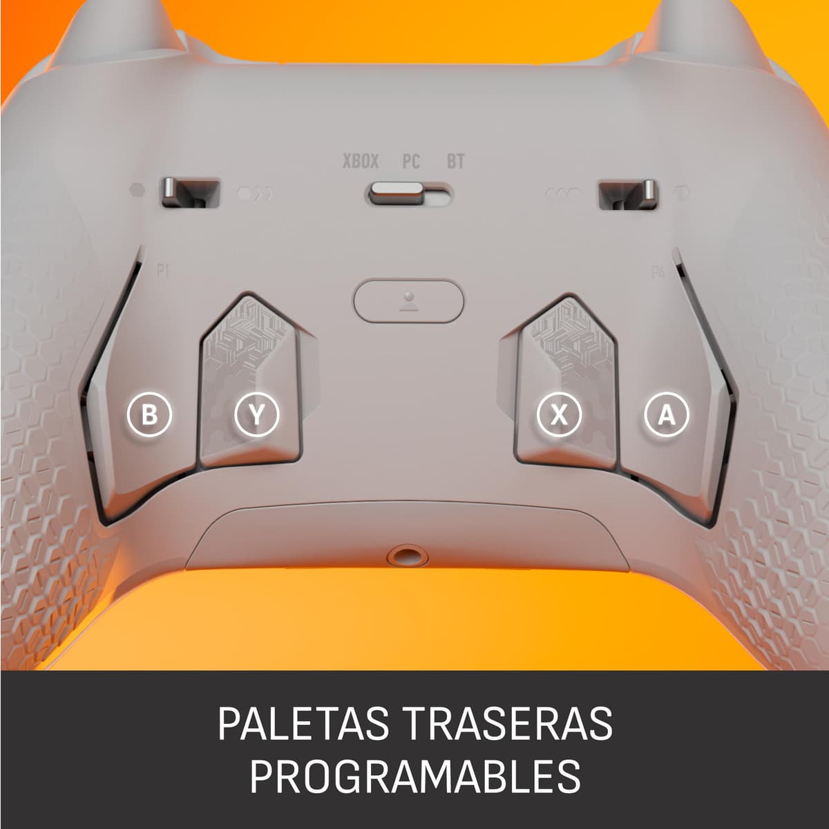 Scuf VALOR PRO WIRELESS Mando Xbox Performance – Paletas Personalizables, Gatillos Instantáneos, Sticks Resistencia de con TMR, Controles de Audio, Xbox Series X|S, Xbox One, Windows PC – Gris Claro — view 3