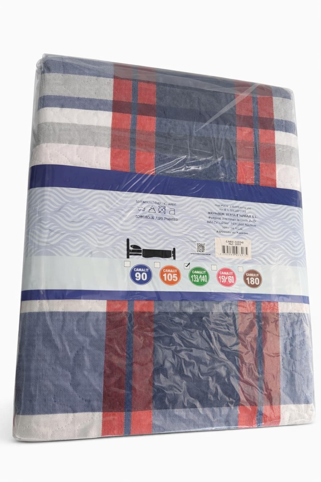 Genérico Colcha Bouti Acolchada Ligera para Cama | Edredón de Verano Suave y Transpirable | Cubrecama Decorativo Disponible en Varios Diseños y Medidas. (Multicolor, Cama 90, Hojas Suaves) — view 4
