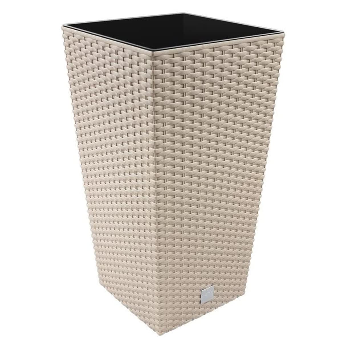 Maceta Rato de 49 litros con inserto 32,5 x 32,5 x 61 cm en color ocre oscuro — view 18