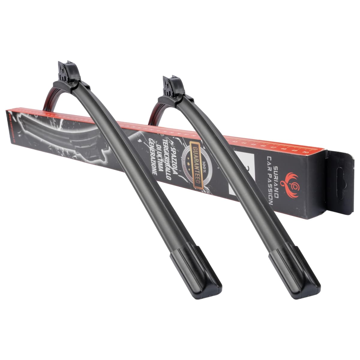 Limpiaparabrisas Coche Compatible con PEUGEOT 206, 206 CC 2000-2007, 206 PLUS desde 2009, 206 SW, 207 y 207 SW desde 06/2005 en adelante Escobillas delanteras 65 40 cm - Set nuevo Aero Flat — view 8