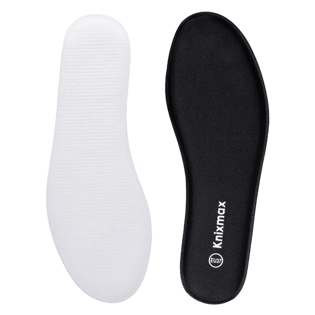 Knixmax Memory Foam Insoles for Men & Women - Comfort Inner Soles Cushioned Shoe Inserts Replacement Innersoles for Trainers, Walking Shoes, Wellies, Boots - UK Size 3UK~13UK — view 4