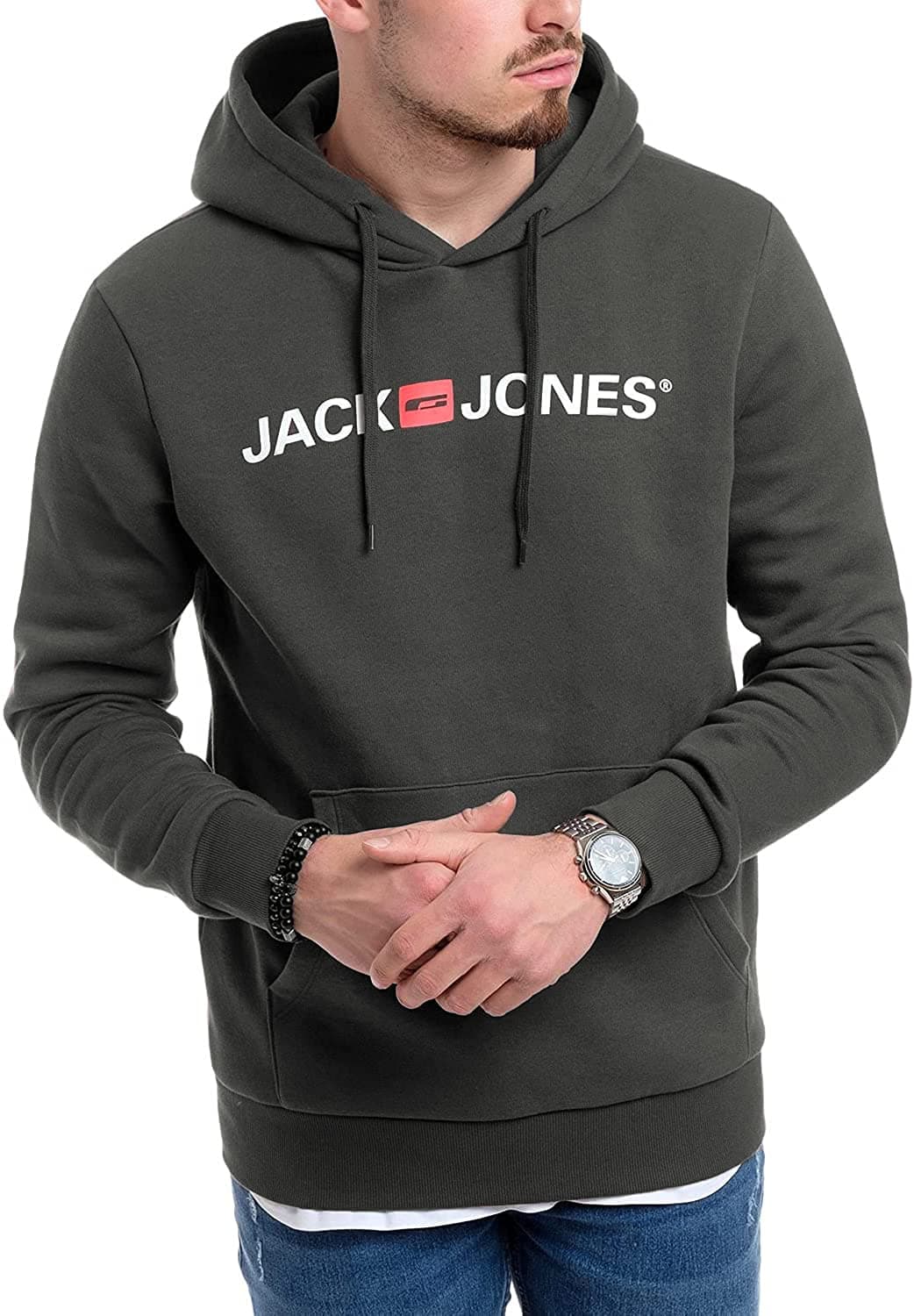 JACK & JONES Hoodie Logo Hoodie — view 127